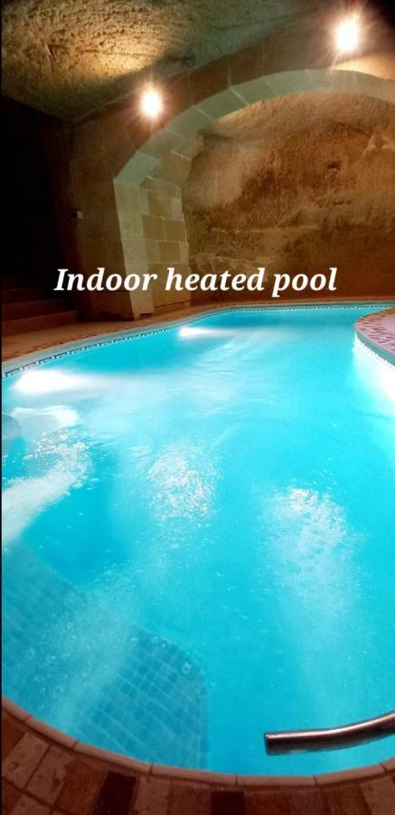 Ta Majsi Farmhouse With Indoor Heated Pool San Lawrenz Dış mekan fotoğraf